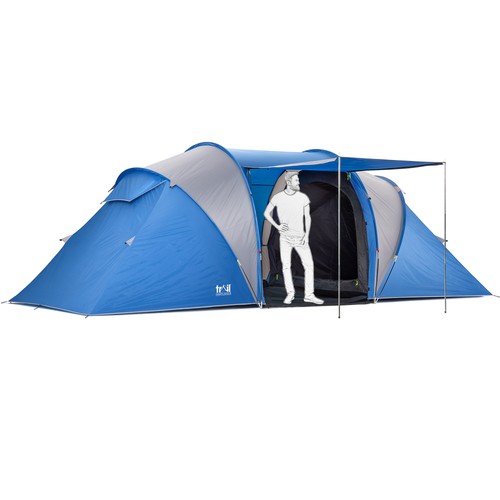 Man tunnel tent - 6, family